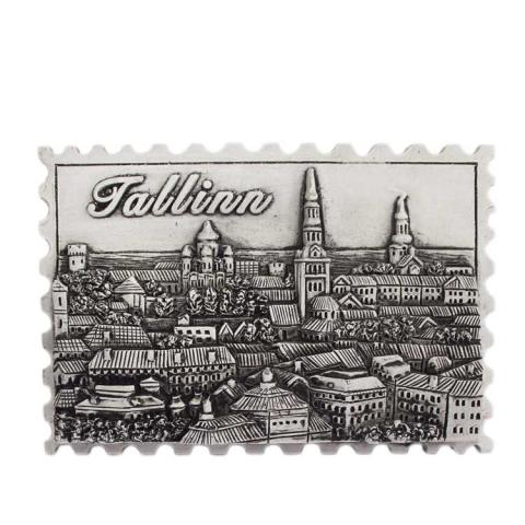 Magnet Tallinn - hõbedane kirjamark