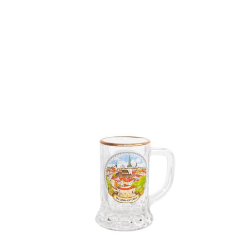 Minikann kuldse servaga 4cl
