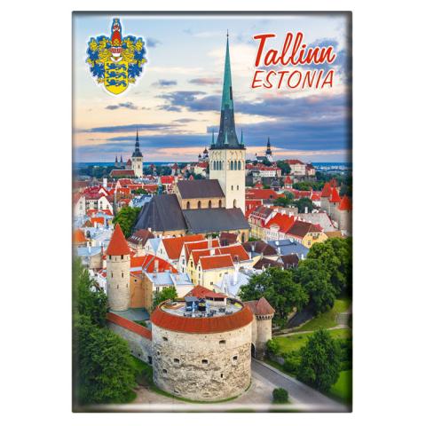 Plekist magnet nr.54 Tallinn