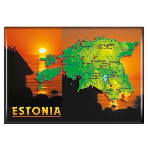 Plekist magnet nr.56 Estonia