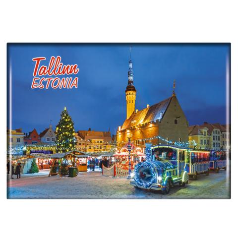 Plekist magnet talvine Tallinn