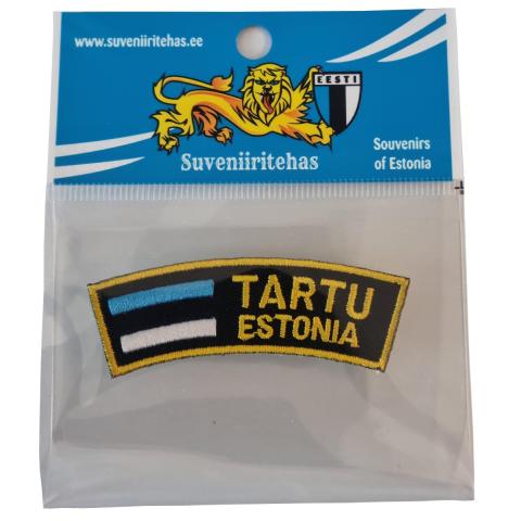 Embleem Tartu -  lipuga