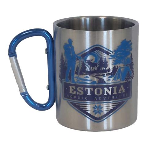 Metallist kruus karabiiniga Estonia 2