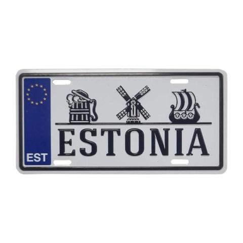 Magnet numbrimärk Estonia