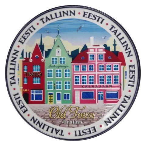 Keraamiline alus Vanalinn - 15 cm