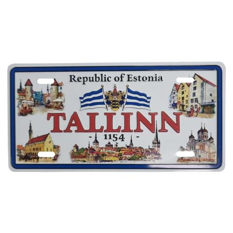 Plekist magnet -plaat Tallinna vanalinn