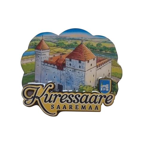 Kahekihiline epokskattega magnet Kuressaare