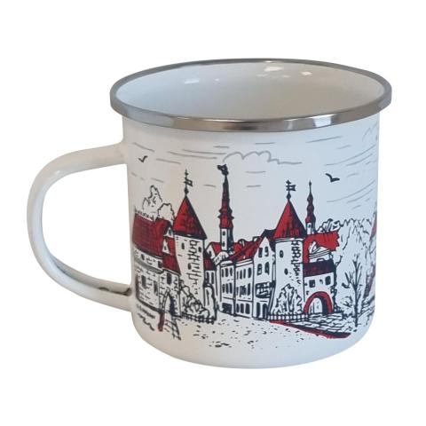 Plekist kruus Tallinna panoraam