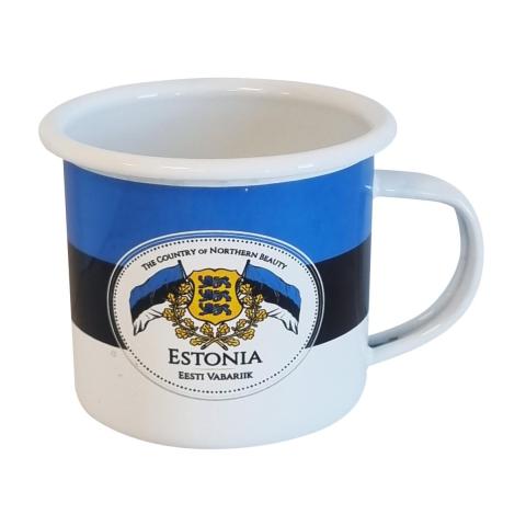 Plekist kruus eesti vapiga