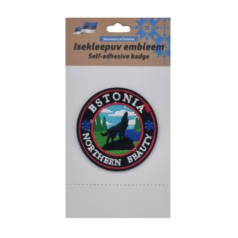 Embleem hundiga - ümmargune