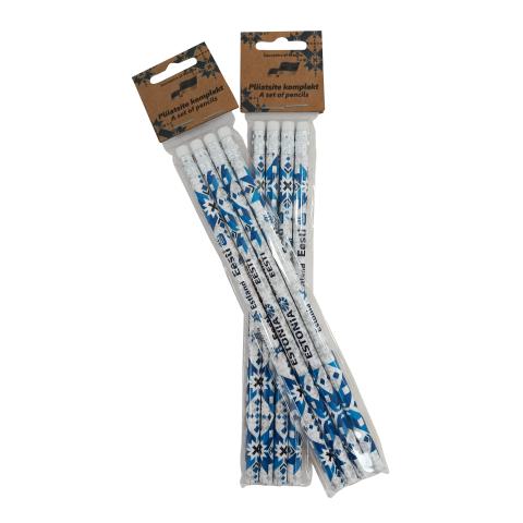 Pliiatsite kmpl. Rahvusmustriga 2