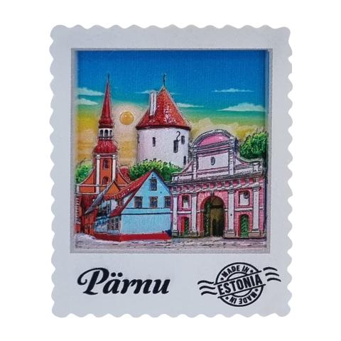 Magnet postmark Pärnu