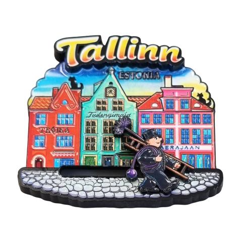 Metallist magnet liikuva korstnapühkijaga